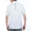 TaylorMade Men's Large Front Logo S/S Polo Shirt, White, Size M, 2025SS UN616