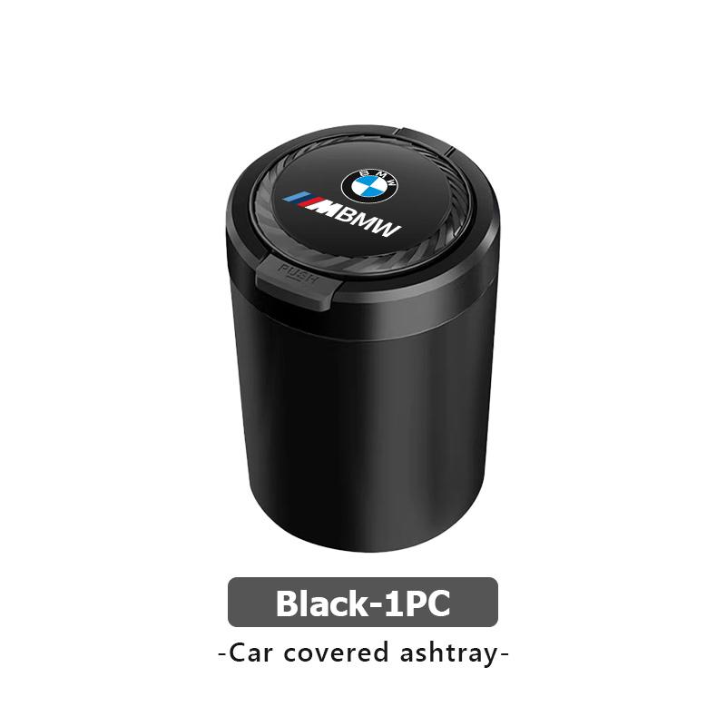 QCSD2 Car Portable Ashtray Garbag Can Multi-function Trash Bin For BMW M Performance E36 E46 E60 E90 E91 E92 E93 F30 F20