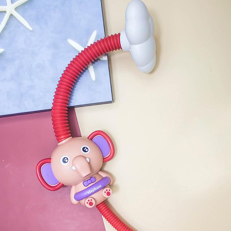 Elephant Water Spray Bath Toys For Kids Baby Bathroom Bathtub Faucet Shower Toys Strong Suction Cup Children Water Game