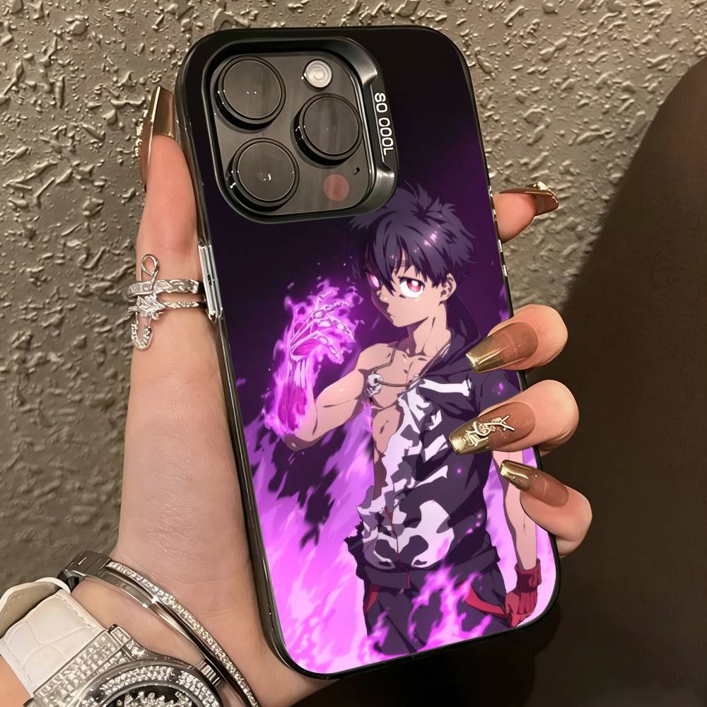 K-Kemono Jihen K-Kabane Kusaka Phone Case For iPhone 17,16,15,14,13,12,11 Plus,Pro Max,XS,Colored Silver Plated Inside Cover iPhone14Plus