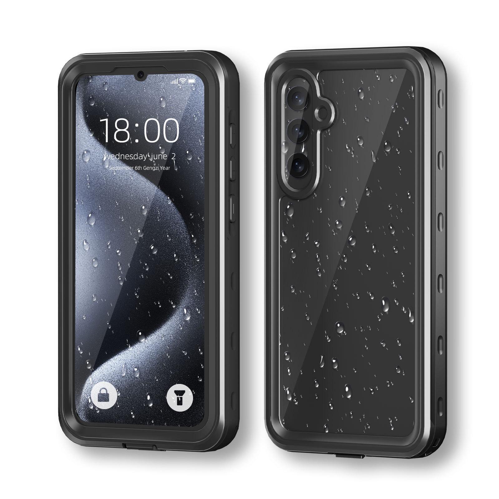 Red Pepper Waterproof Shockproof Case for Samsung A35-5G - Outdoor Sports Protective Cover Samsung A55 чёрный