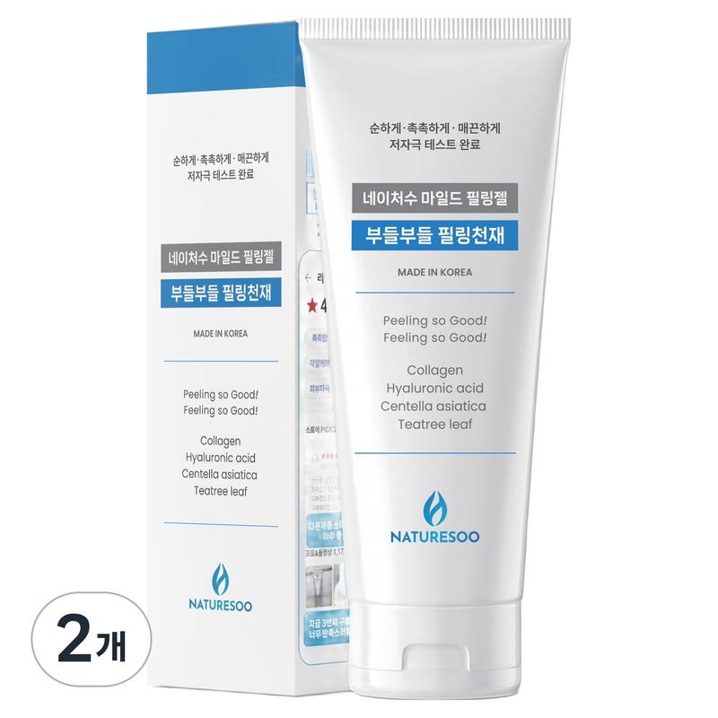 NATURESOO Soft Peeling Genius Gel, 120ml, 2 pcs
