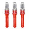 3Pcs Boat Flares High Visibility Multiple Lighting Modes Waterproof Battery Powered Emergency Signals LED Warning Lights