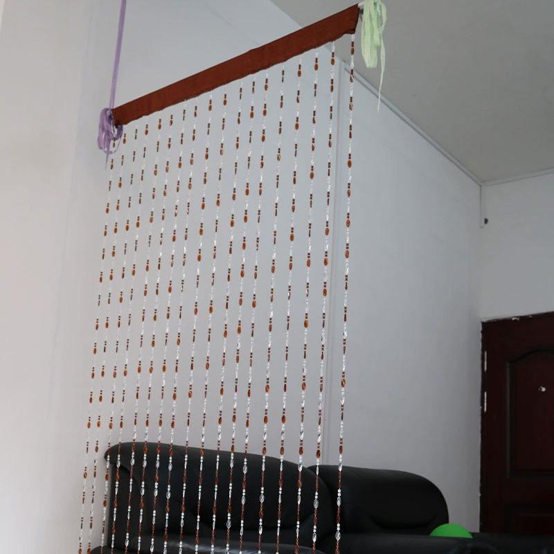 1PC Acrylic Home Decor Door Beads Transform Space Beaded Curtain 200*100cm 18-Strand Curtain