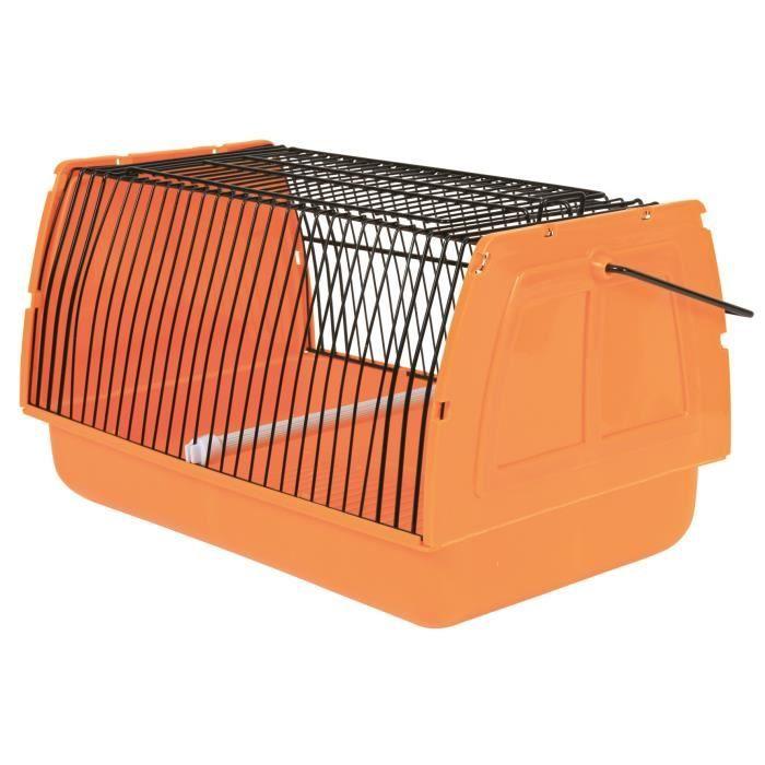 Boîte De Transport - TRIXIE - Noir - 30x18x20cm - Pour Rongeurs Et Petits Oiseaux - Poignée Amovible