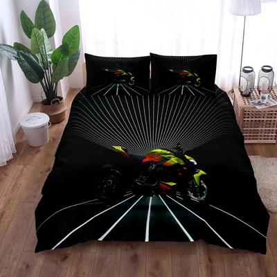 Motor Psyche Bettbezug-Set UK Einzel Doppel Queen King US Twin Full King Size Bettwäsche-Set