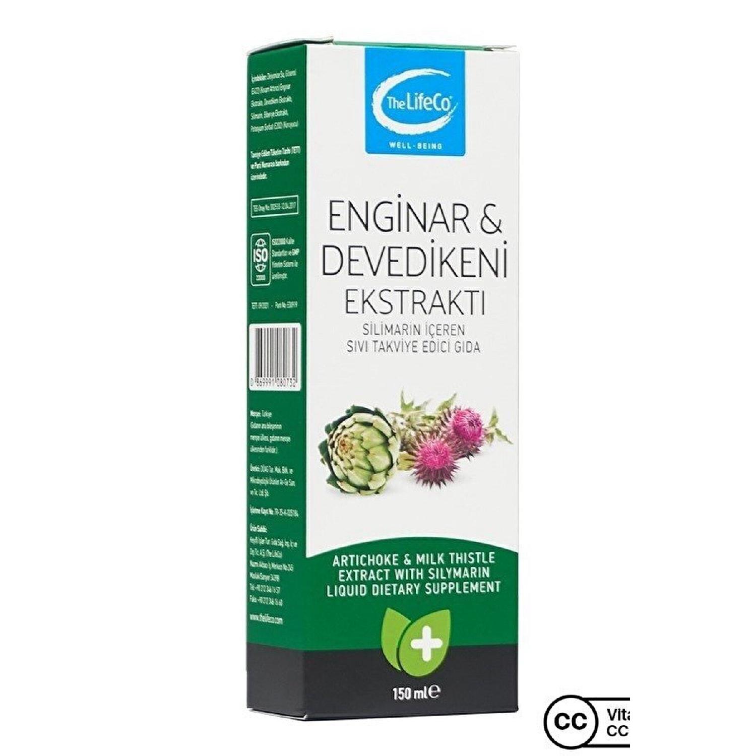 

The Lifeco Artichoke Camel Thorn Extra Liquid Herbal Mix 150 Ml