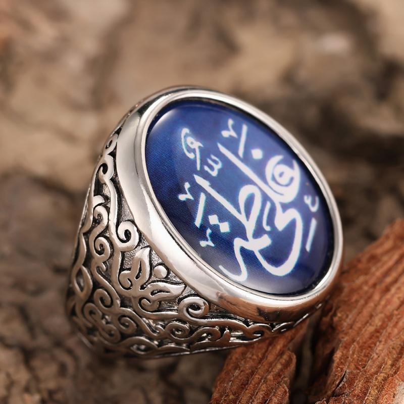 

CAOSHI Special Interest Vintage Style Finger Rings for Men Chic Engraved Pattern Design Personalized Party Jewelry Accessories 6