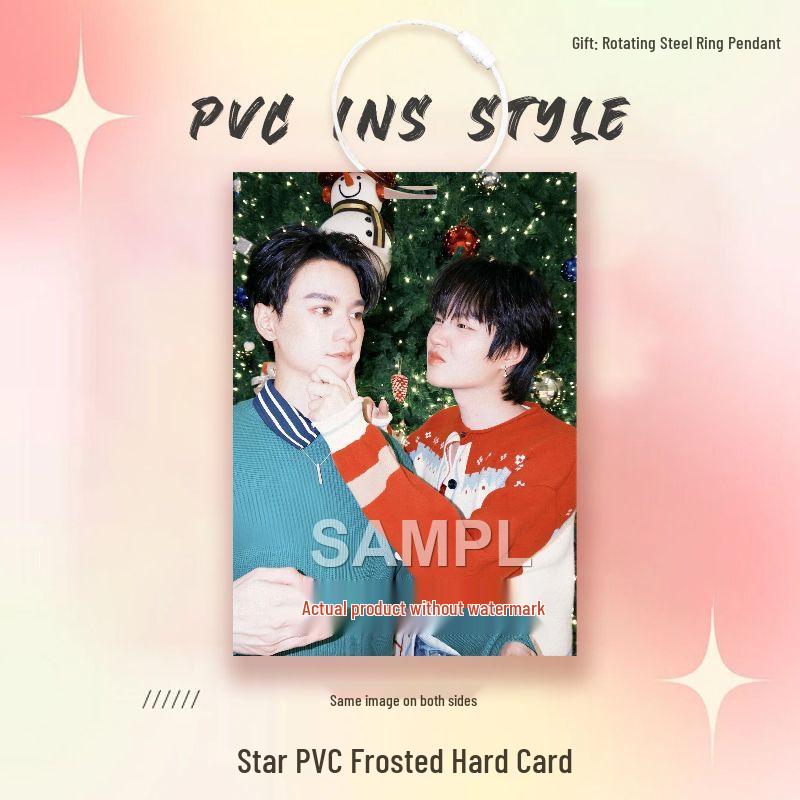 Thai Star Kengnampimg CP Support PVC Card Star Competition Ita Bag Pendant Ornament