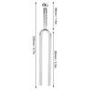 440Hz Tuning Fork, Durable Tuning Fork, Purifying, Rust-Resistant, Portable, for Guitar, Violin, Stringed Instruments