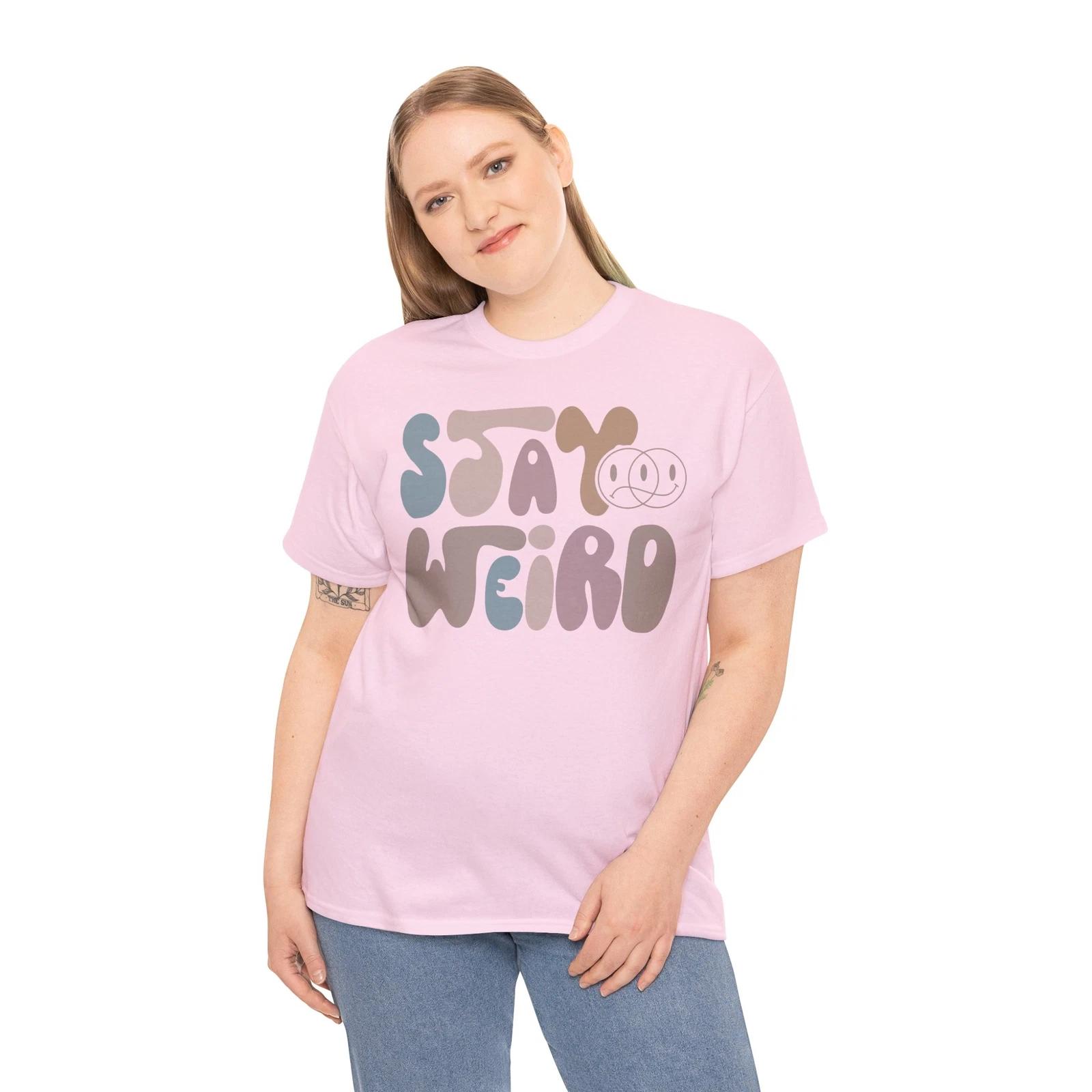 Stay Weird T-Shirt | Unique & Alternative Fashion Tee | STAY WEIRD Shirt XL
