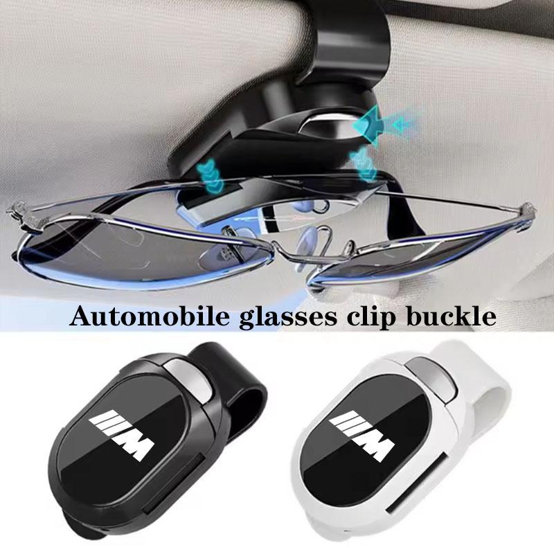 HVHE9 Car Sunglass Holder Non-slip Holder Easy Installation For BMW M Power X1 e84 X3 f25 X5 e53 x6 e71 ix3 i3 320i 330d M4 1 3 Series