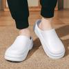 Women Men Chef Shoes Anti Slip Kitchen Work Clogs Garden Slippers Lightweight Waterproof Comfort Shoes 35 To 46