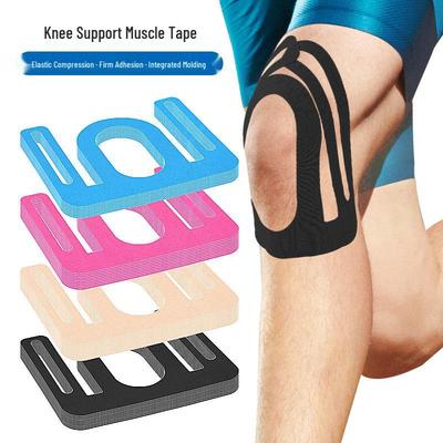 Kniebandage Vorgeschnittenes Kinesio-Tape - Elastisches Klebe-Kompressions-Sporttape