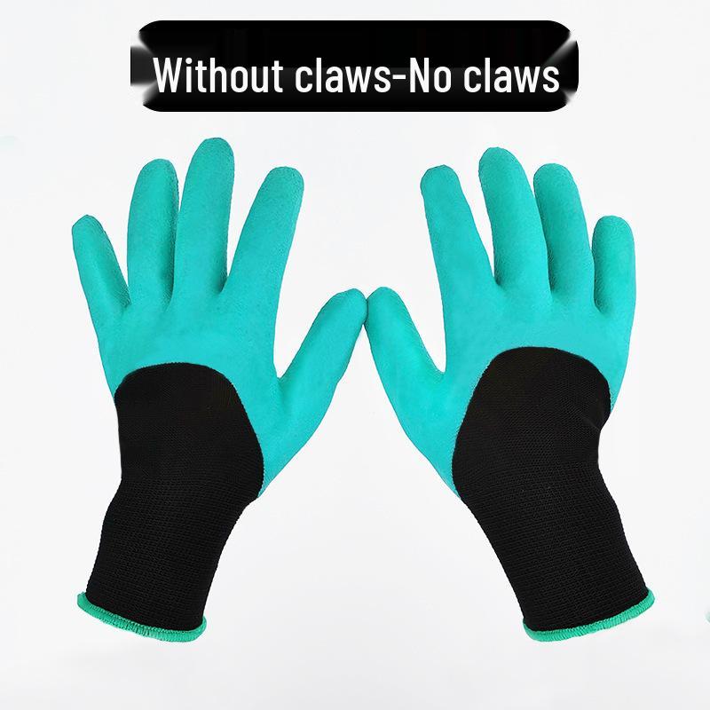 

Садовые перчатки с когтями - Латекс против проколов для легкой копки и посадки
