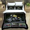 Guzi motorcycle printed Beding Sets exquisite bed suplies set duvet cover bed comforter set beding set luxury birthday gift