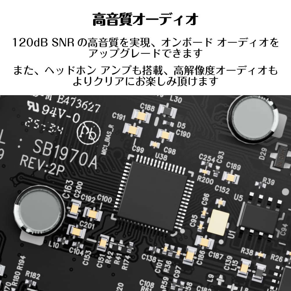Sound Blaster Audigy Fx Pro 120dB SNR, Up To 32-bit/384kHz Playback, Internal PCI-e Sound Card SB-AFXPR