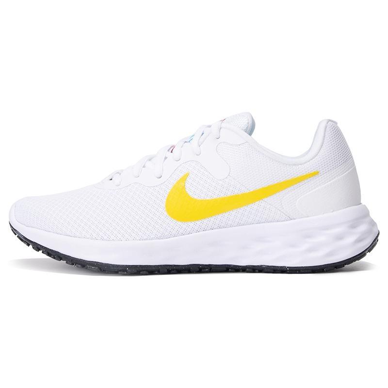 (WMNS) Nike Revolution 6 Next Nature White Opti Yellow Women s DC3729-105 EU 35.5