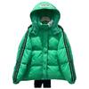 New down jacket women's short hooded small winter design sense niche fashion coat