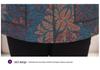 Grandma's Winter Coat: Fashionable Plus-Size Top for Women Aged 60-70, Ideal for Spring and Autumn