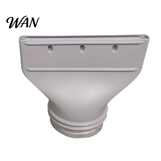 Air Conditioner Vent Hose Connector AC Window Flat Adapter, Exhaust Nozzle Coupler, 130mm/150mm for Portable Car Conditioner, Universal Kit Pipe Joint