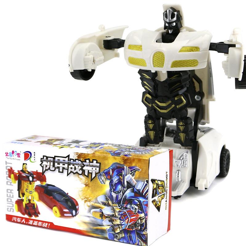 Children'S Educational Cartoon Mini Deformation Toy Car Deformation Autobot Boy Toy