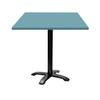 Table - Bazila - 70 X 70 Cm - Cedar Blue - Easy Assembly - Contemporary Design