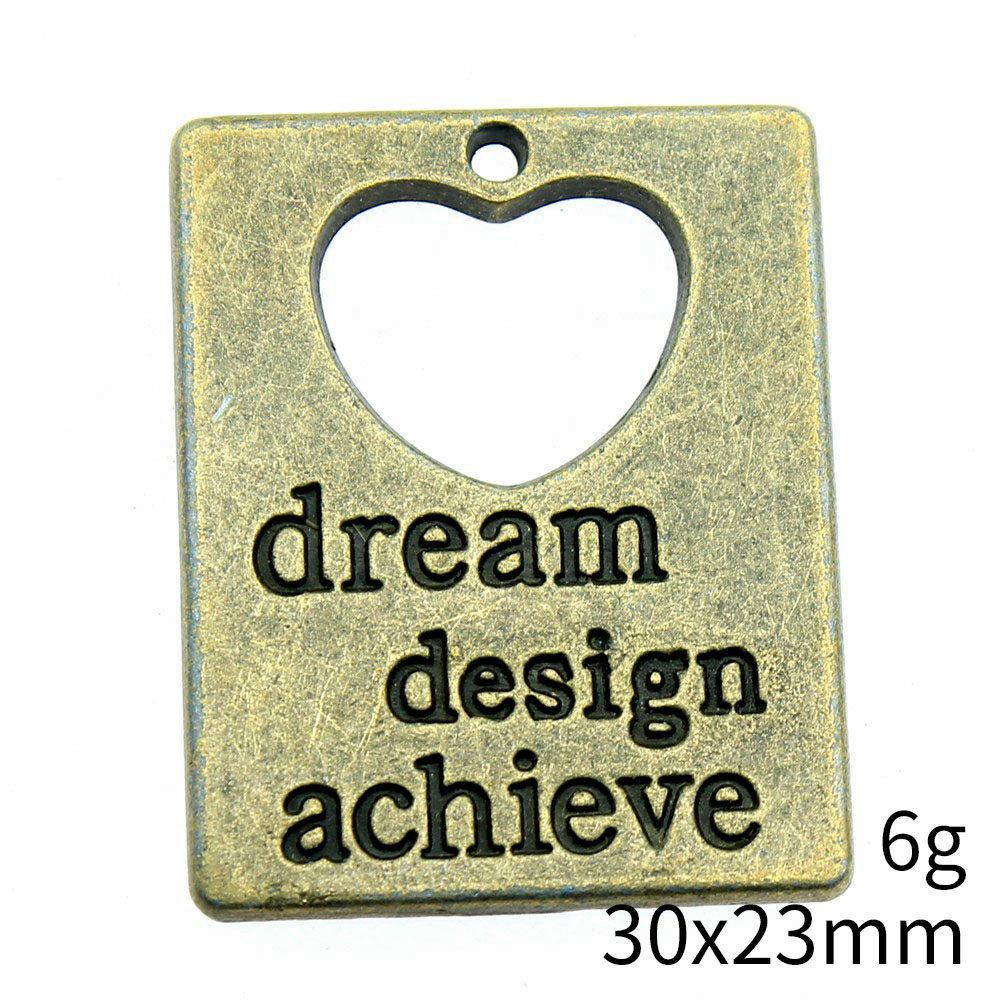 Gifts For Women Charms Bag Oval Tag Charms Pendant Clearance Sale Items Bracelet Pendant