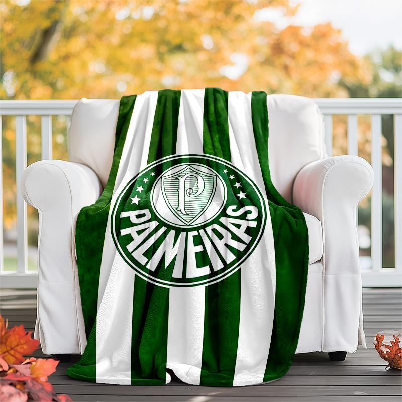 1 Stück Fußballmannschaft (30) Themen-Decke - Digitaldruck, Polyester, Gemütlich für alle Jahreszeiten, Perfekt für draußen, Camping und Reisen
