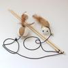 Interactive Cat Teaser Toy: Sounding Mouse & Simulation Fish Exercise Pole