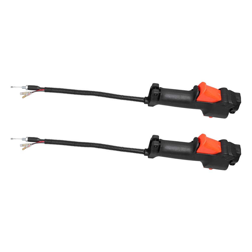 2PCS Handle Switch Throttle Trigger Holder Cable Assembly Fit for Stihl FS75 FS80 FS85 Trimmer Machine