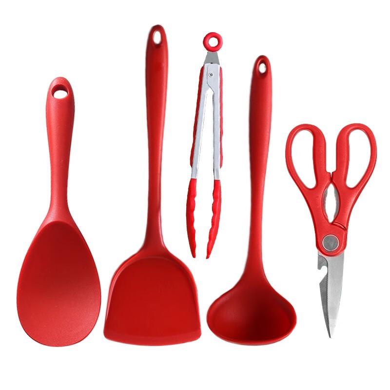 Sixi Youpin 5-Piece Silicone Non-stick Kitchen Utensil Set