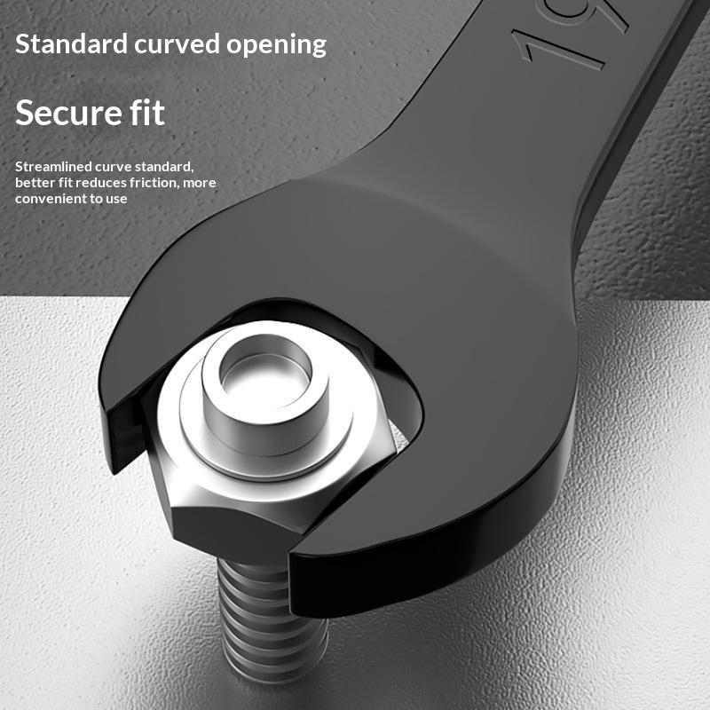 Industrial Ratchet Combination Wrench 72T Two-Way Labor Saving Repair Spanner Lightweight Hand Tool for Household Daily Maintenance