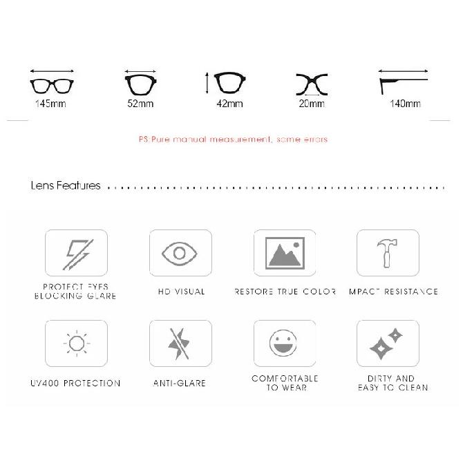 1/2PCS Fashionable And Classic Square Car Sunglasses Anti Glare Goggles Travel Fishing And Cycling Glasses 4195