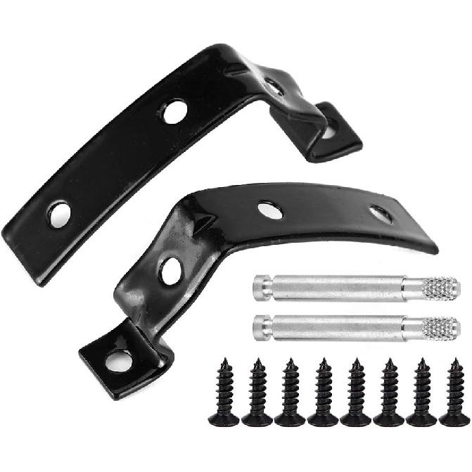 

Glove Box Hinge Repair Kit, Sturdy Glove Box Lid Hinge Repair Fix Kit Bracket Hinge Pins Screw Kit Fit for S4 RS4 B6 B6 B7 8E 8E2857035 8E0880802
