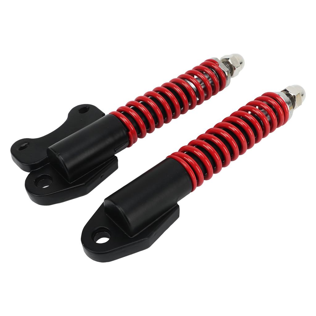 Tlumič skútru Nerezová ocelová pružina Černá Červená Bezpečný Stabilní Přední vidlice Tlumič pro