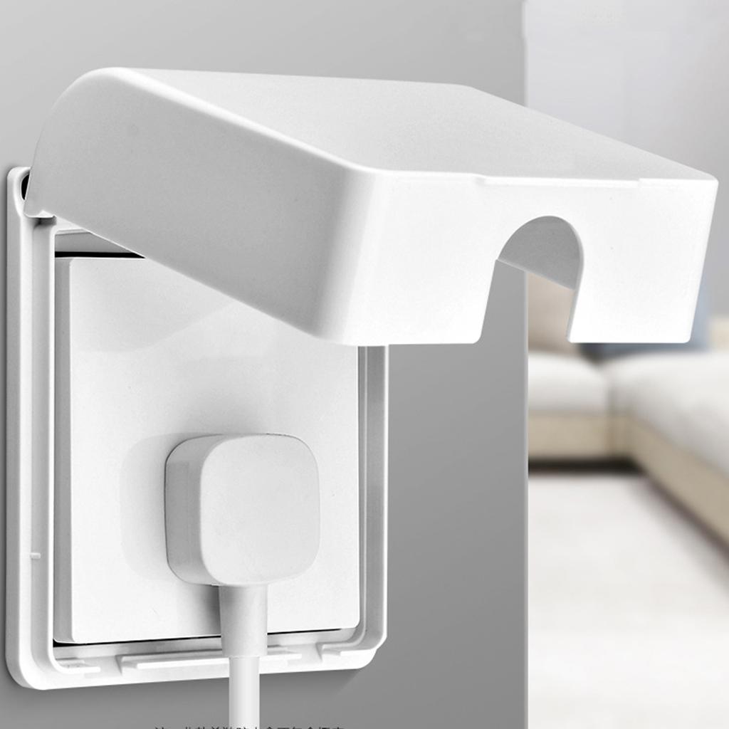 Easy Install Stick On Outlet Covers for Home and Office Use Child and Pet Safe Fits 86 Type Sockets