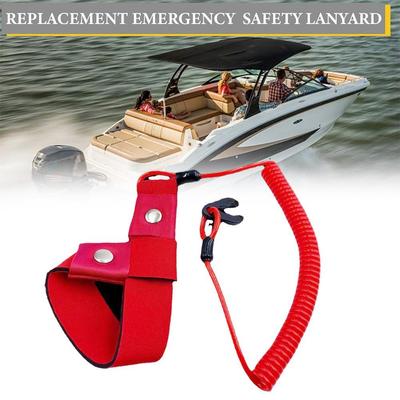 Marine Outboard Engine Boat Motor Kill Stop Switch For YAMAHA Jet Ski 2-425hp Key Rope Safety Lanyard Tether FX140 Safety Motor