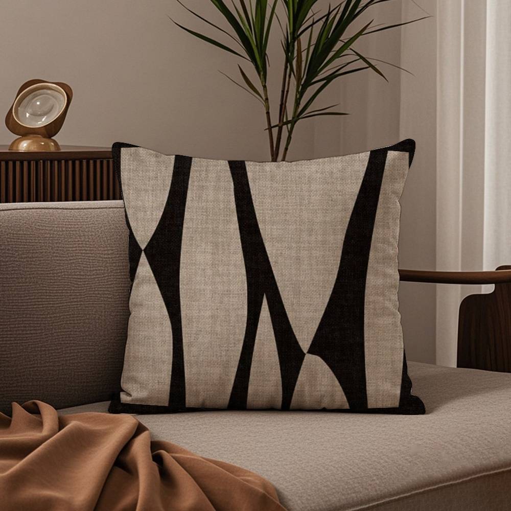 Modern Reduced Geometry Pillow Case Pattern Printing Pillowcase Living Room Sofa Cushion Cover Bedroom Room Decor