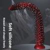 New  Tentacle Anal Plug Long Thick Dildo Silicone Large Butt Plug Suction Cup Anal Toy Dilator Adult Toy Men Women