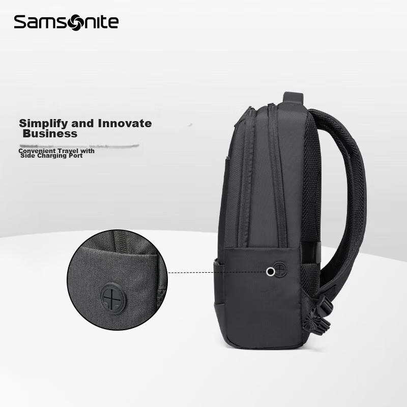 Samsonite Backpack, 15.6-Inch Laptop Bag, Unisex Schoolbag, Business Commute Large Capacity Backpack, TX6 Gift