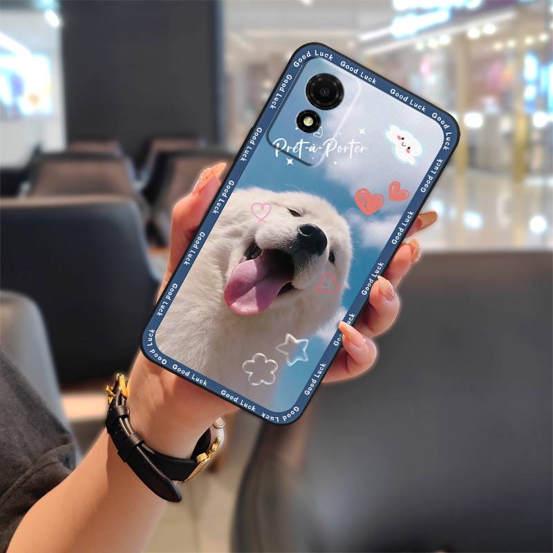 Back Cover Shockproof Phone Case For TCL 501/T433D Cartoon Fashion Design Silicone Soft Case Graffiti Protective Cute