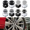 Für ArR456/60MM Auto Radnabendeckel Abdeckungen Emblem Reifenfelgen Aufkleber Für Nissan Qashqai Nismo J11 Juke Micra Leaf Sentra Tiida