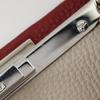 FENDI Peekaboo medium Handbag 8BN226 Celeria 2WAYShoulder Red leather Women Used