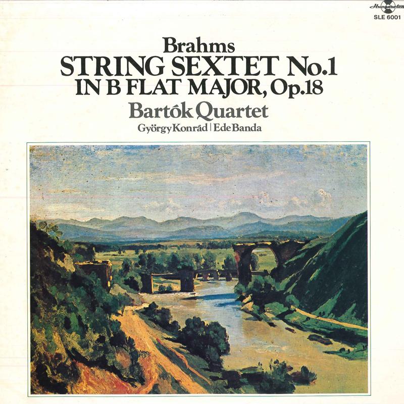 

LP Record BARTOK QUARTET - Brahms:string Sextet No.1 SLE6001 HUNGAROTON 1978 Japan Classical Used