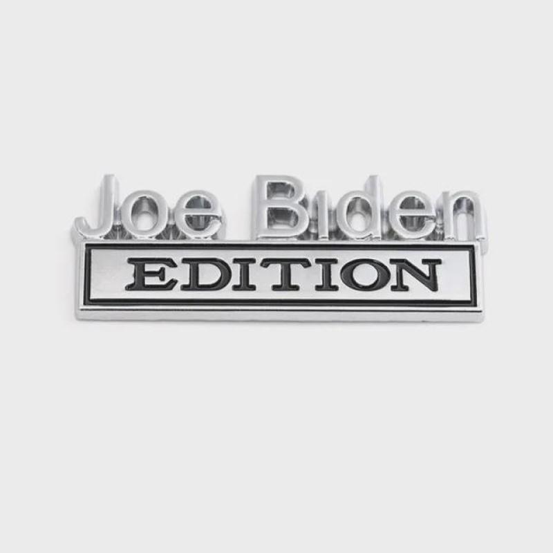 

Наклейка на автомобиль Джо Байдена, значок, наклейка, металлическая эмблема, автомобильные аксессуары Sticker-E