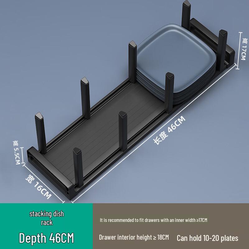 Kitchen Dish and Bowl Storage Rack