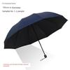 Umbrella Large Reinforced Thickened Strong Storm-Resistant Umbrella Female Dual-Use Sun Umbrella Sun Protection UV Protection