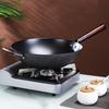 Frying Pan Even Heating Multifunctional Comfortable Handle Cast Iron Pot for Daily Home Cooking