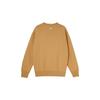 MLB Solid Color Logo Print Sports Casual Crew Neck Pullover Sweatshirt Unisex sweatshirt Beige 3AMTB0124-43BGS